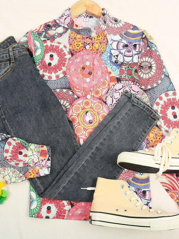 Women Half Sleeve V-neck Solid Color Dress