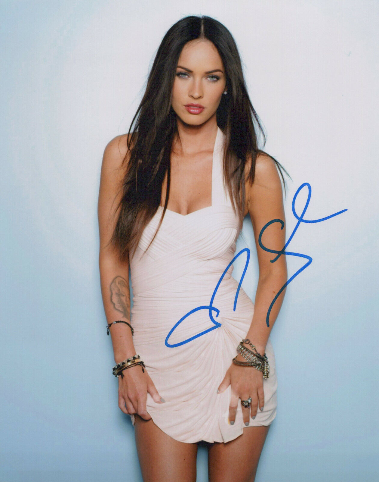 Megan Fox sexy signed 8x10 Photo Poster painting