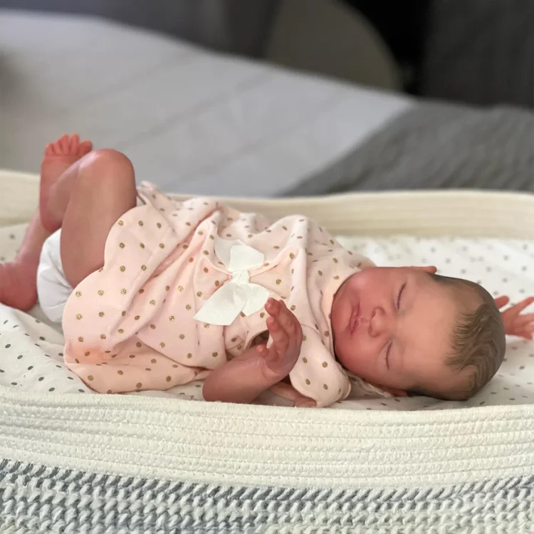  20" Sleeping Reborn Baby Doll Supper Lovely Lifelike Silicone Vinyl Doll Girl Named Yakusa - Reborndollsshop®-Reborndollsshop®