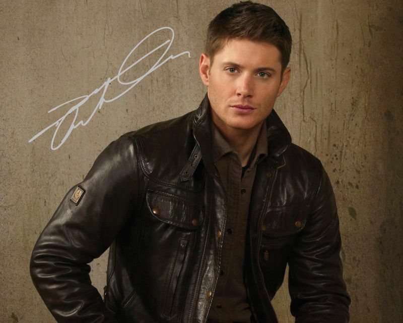 Jensen Ackles - Supernatural Autograph Signed Photo Poster painting Print