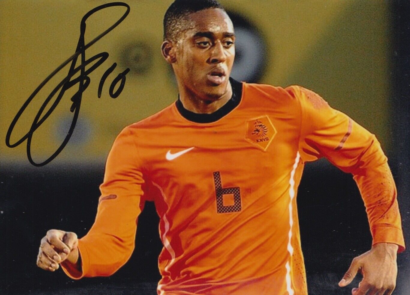 Leroy Fer Hand Signed 7x5 Photo Poster painting Football Autograph Holland