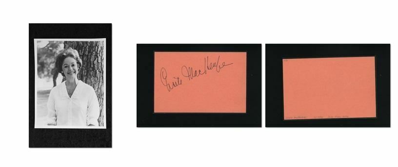 Gisele Mackenzie - Signed Autograph and Headshot Photo Poster painting set - Hit Parade