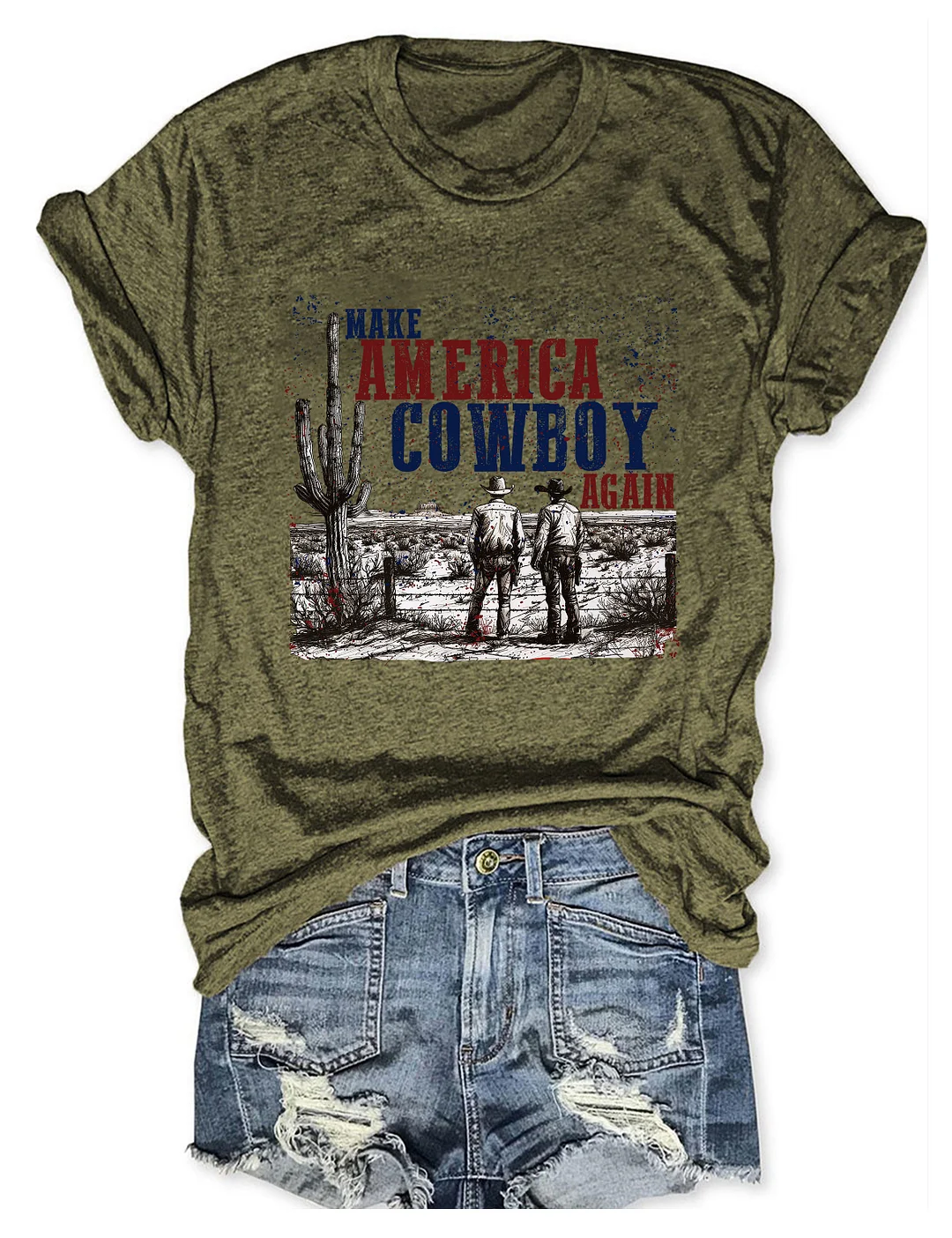Make America Cowboy Again T-shirt