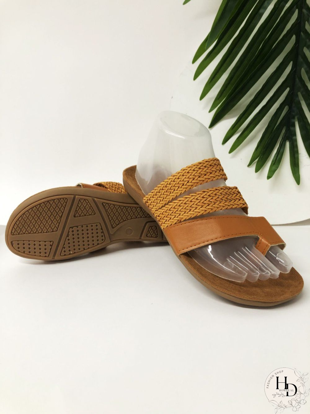 Bohemian Braided Vintage Slippers