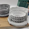 Handmade Clear Cement Ancient Roman Colosseum Ornament
