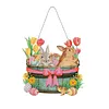 DIY Special Shaped Diamond Painting Easter Egg Bunny Festival Hanging With Lamp String Kit