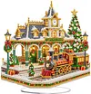 DIY Special Shape Diamond Painting Desk Ornament Xmas Decor Kit