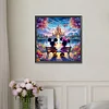 Mickey Mouse Castle - runder Bohrer Diamond Painting - 30*30cm