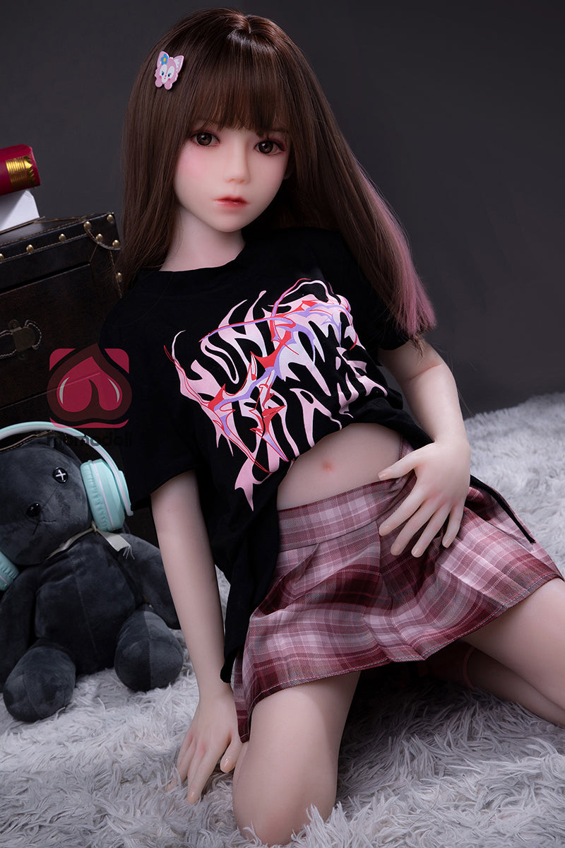 MOMO Doll 128cm (4.20') Small Breast   MM094 Tsumugi Platinum Silicone (NO.610) MOMO Doll Littlelovedoll