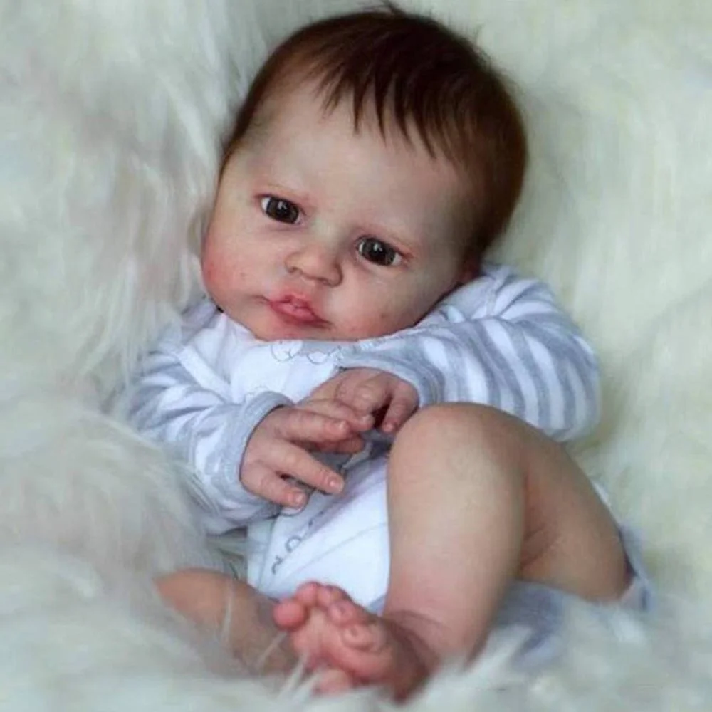 17'' Full Silicone Estelle&middot;li Reborn Baby Doll