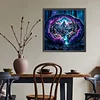 Diamond Painting-5D Full Round Drill Amethyst Flower Tree(40x40cm)