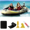 5Pcs/Set Boat Repair Patches Waterproof PVC Raft Repair Patches Kayak Repair Kit