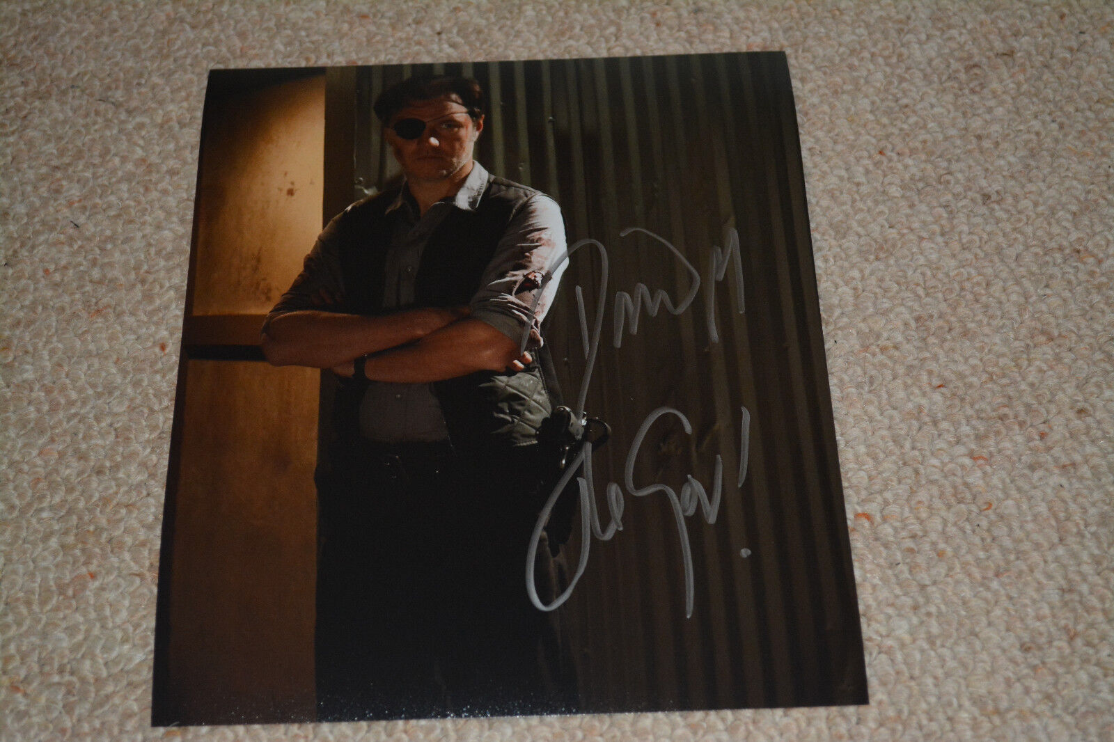 DAVID MORRISSEY signed autograph In Person 8x10 (20x25 cm) WALKING DEAD GOVERNOR