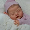 [Heartbeat💖 & Sound🔊] 20'' Real Lifelike Sleeping Girl Reborn Cloth Body Baby Doll Maliyer - RBBI-Myrebornbabydoll® Myrebornbabydoll®