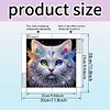 Diamond Painting-DIY Crystal Rhinestone Cat