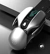 Rechargeable Wireless Mouse with Three DPI Adjustable, Mute Design, Aluminum Alloy Bottom & Sci-Fi Look, for Gamer, Study & Work