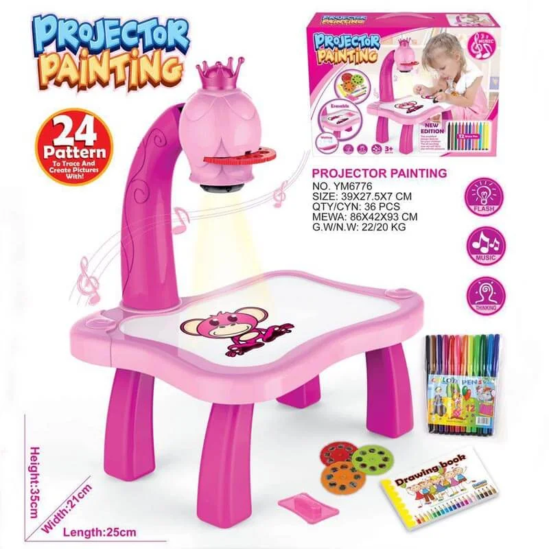  Drawing Projector Table