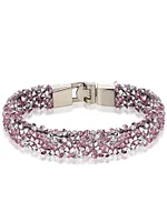 Breast Cancer Awareness Pink Crystal Bracelet