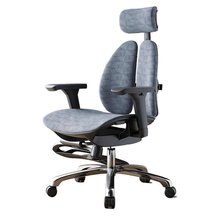 C-W08 Twin Back Ergonomic Chair Pedal-equipped  THISONE