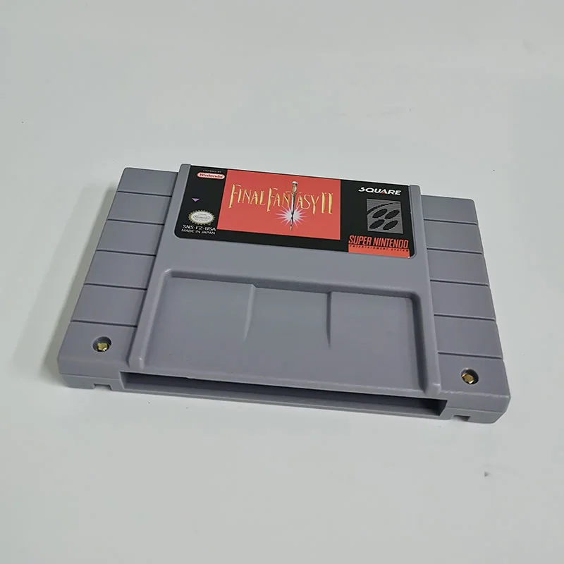 Final Fantasy II SNES For Super Nintendo Entertainment System - 16 Bit US Version Game Cartridge