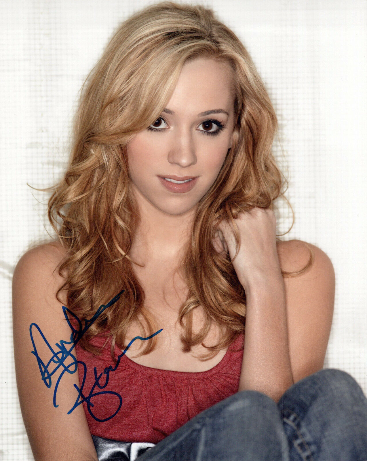 Andrea Bowen glamour shot autographed Photo Poster painting signed 8x10 #5