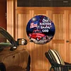 One Nation Under God - Round Metal Tin Signs(12*12Inch)