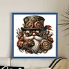 Steampunk Mechanical Gnome - 11CT Stamped Cross Stitch - 50*50cm