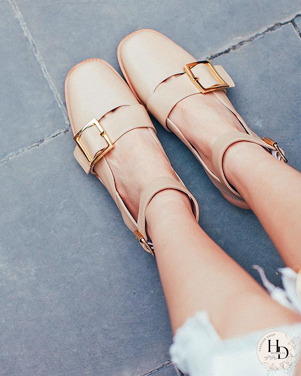 Round Toe Mary Jane Sandals