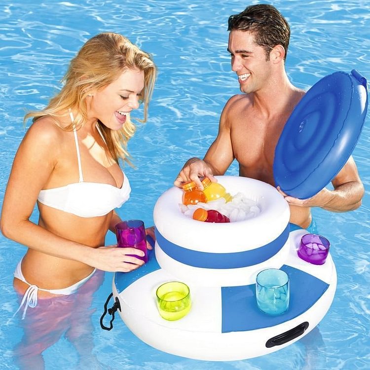 Inflatable Ice Bucket For Pool Floats