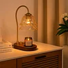 Lily Of the Valley Wax Melting Lamp Aromatherapy Lamp French Retro Bedroom Bedside Lamp Home Decoration Atmosphere Table Lamp