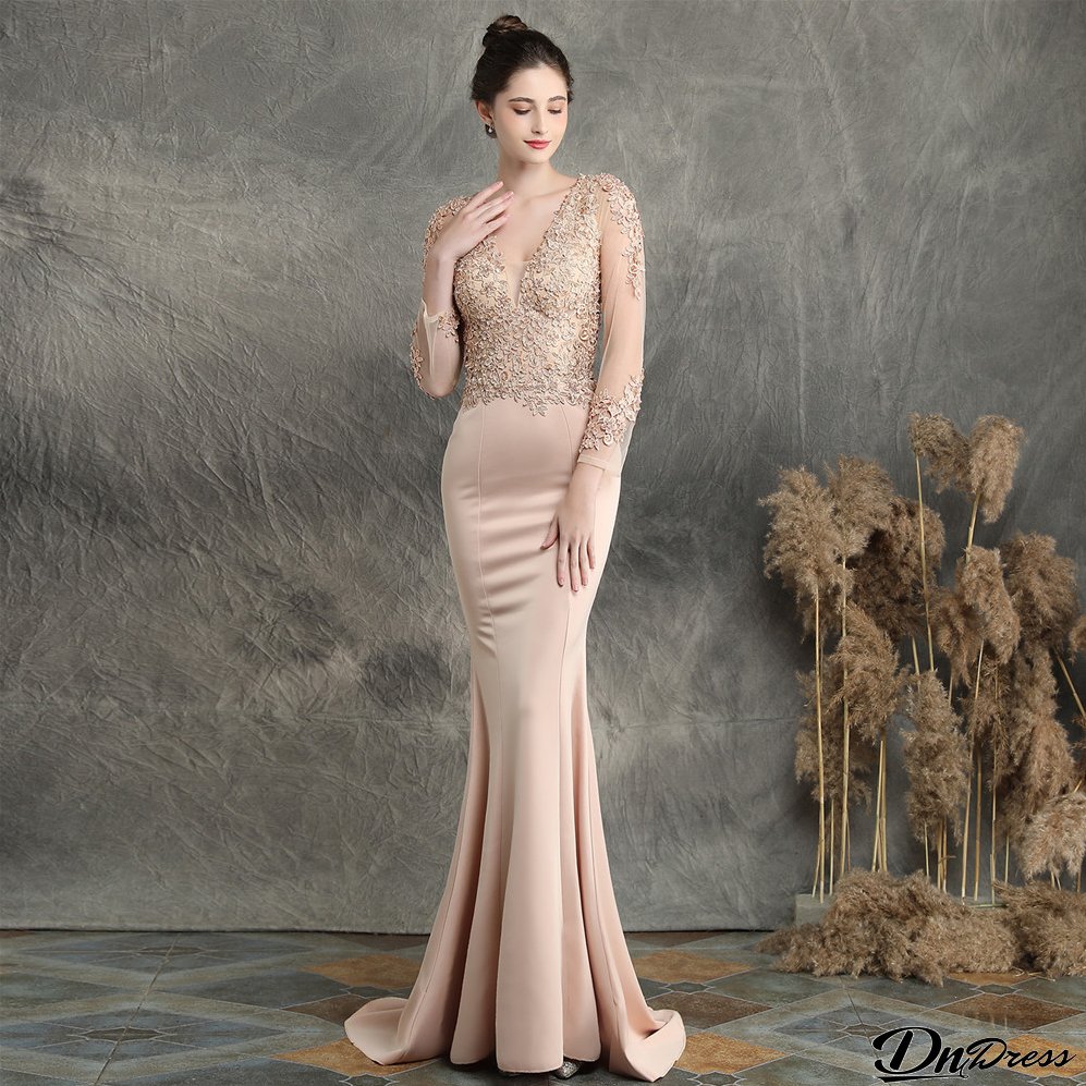 Plus Size Ladies Formal Party Evening Dress Mermaid Skirt