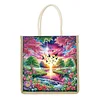 Diamond Painting Shopping Bag 5D Gem Dots Art Commute Bag Kit