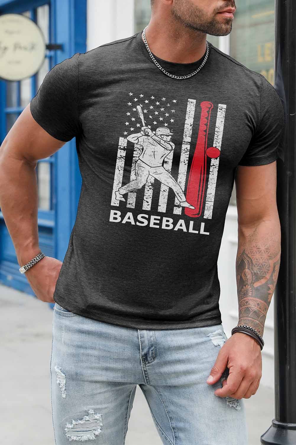 American Flag Short Sleeve T-shirt