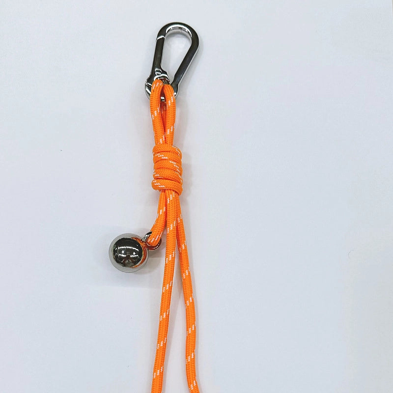 Colorful Woven Lanyard Miu Home Bag Hanging Creative Keychain Ball Pendant Pendant Couple Braided Pendant
