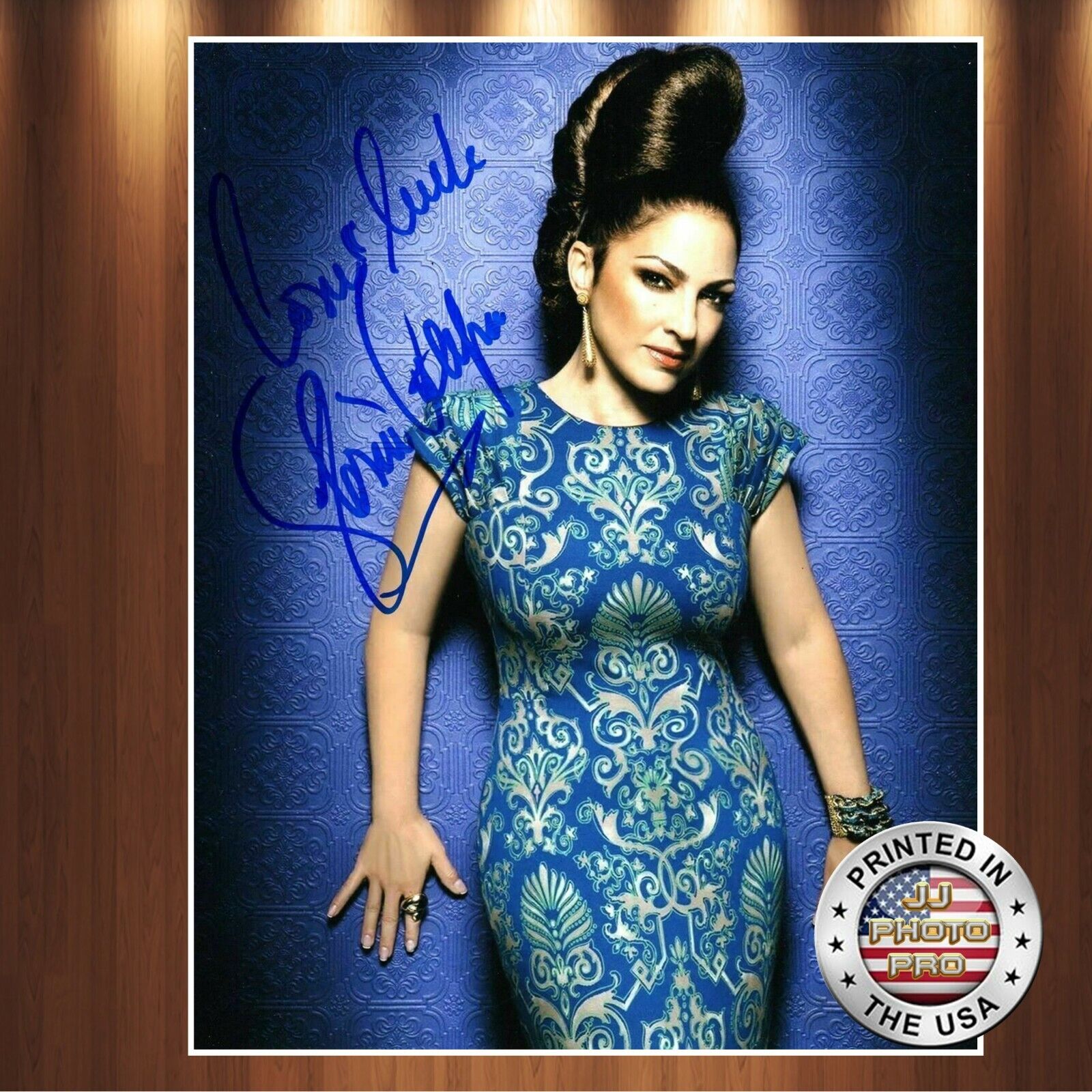 Gloria Estefan Autographed Signed 8x10 Photo Poster painting REPRINT