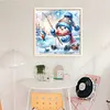 【Limited Stock Sale】Snowman Fishing-11CT Stamped Cross Stitch 40*40cm/15.75*15.75in tapestrymarket