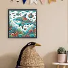Oiseau-Peinture sp&eacute;ciale partielle au diamant-30 * 30cm