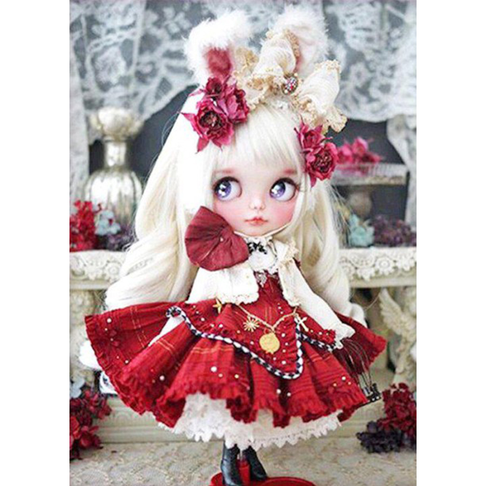 

Doll - 11CT Stamped Cross Stitch - 40*56CM, 501 Original