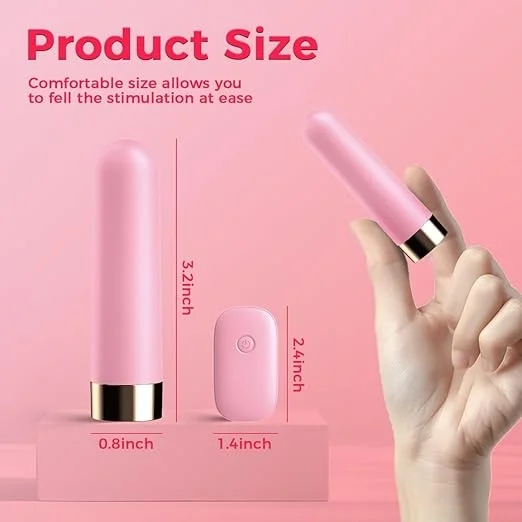 Nami – Remote-controlled Rose Bullet Vibrator For Clitoral & G-spot Pleasure