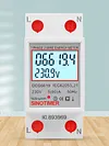 Digital Electric Energy Monitor LCD Display 220V 230V KWH Electric Meter 50 60Hz