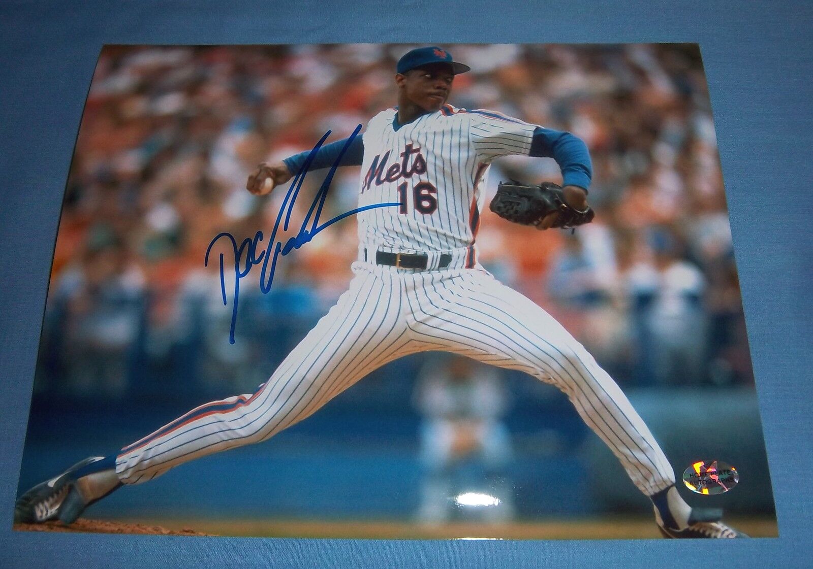 NY Mets Dwight Gooden Signed Autographed 8x10 Photo Poster painting Yankees