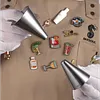 Premium Magnetic Split Bar Jigger Precise Measuring Mixology Tool