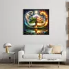 Life Tree-14CT Stamped Cross Stitch 40*40cm/15.75*15.75in tapestrymarket