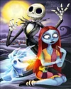DIY Painting By Numbers | Cartoon skull