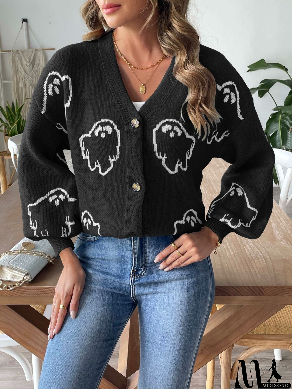 MidiSono - Elegant and Casual Cardigan