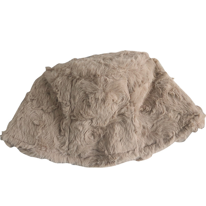 Casual Solid Warmer Plush Fisherman Hat