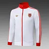 2025/2026 Bayern 125th Anniversary White Long Zipped Jacket Football Shirt 1:1 Thai Quality