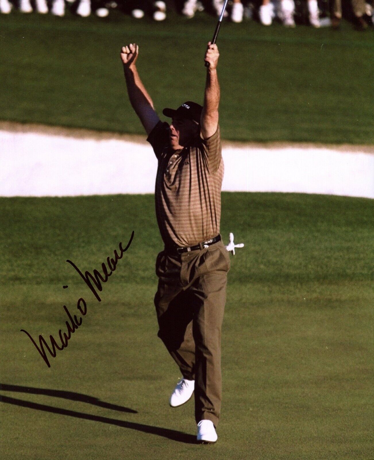 Mark O'Meara Autographed Signed 8x10 Photo Poster painting PGA COA CFS  Shipping