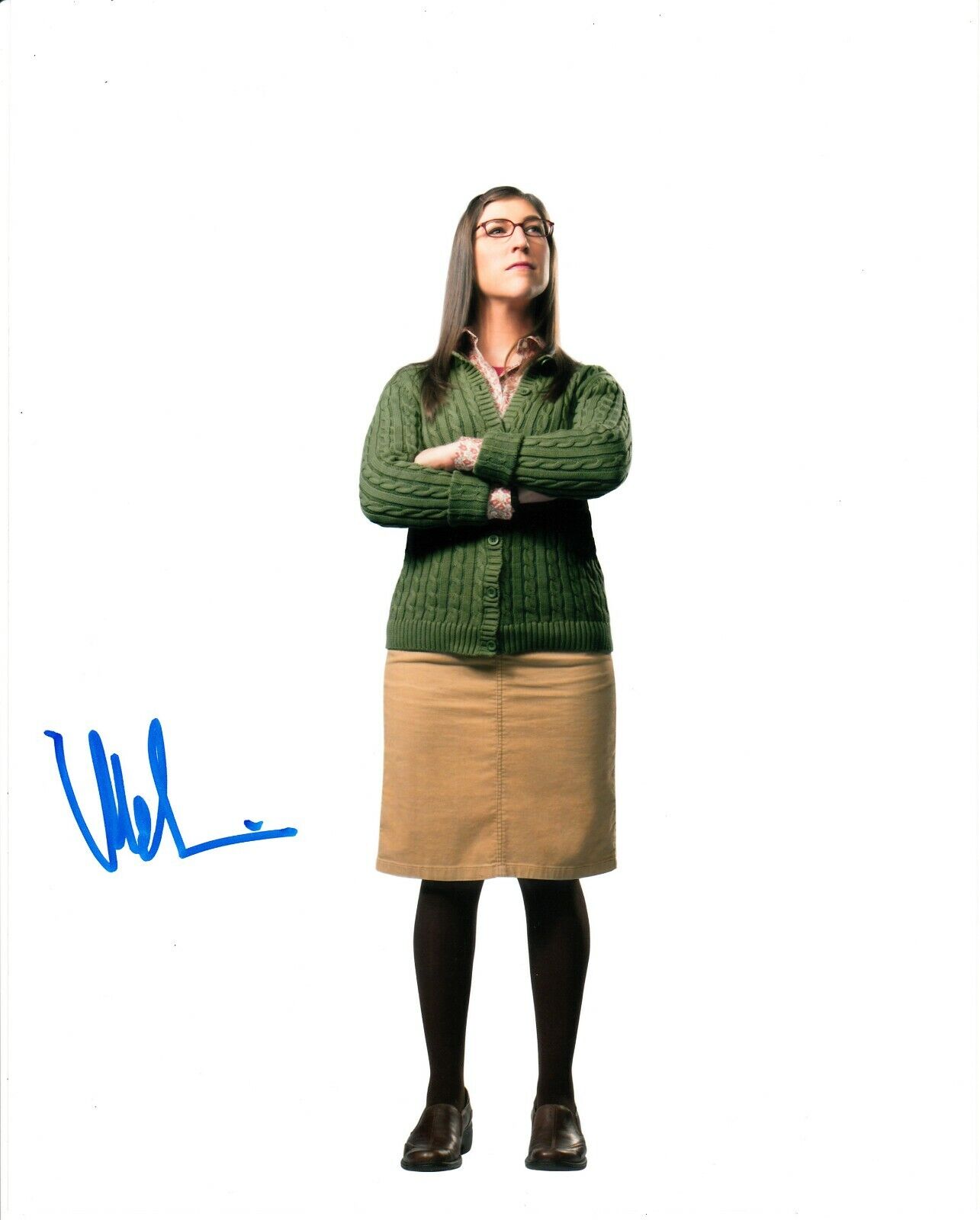 MAYIM BIALIK SIGNED THE BIG BANG THEORY Photo Poster painting UACC REG 242 (5)