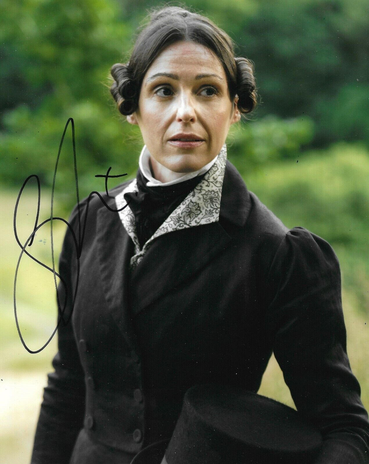 Suranne Jones Signed Gentleman Jack 10x8 Photo Poster painting AFTAL